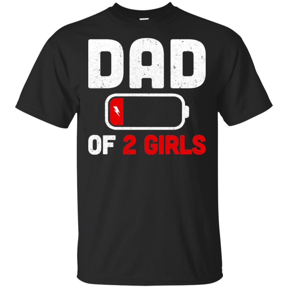 Funny Dad Of 2 Girls Fathers Day Gifts