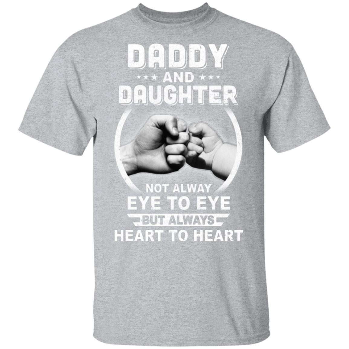 Father And Daughter Daddy And Baby Funny Father's Day Gift-T-Shirt & Hoodie-Classic T-Shirt-Sport Grey