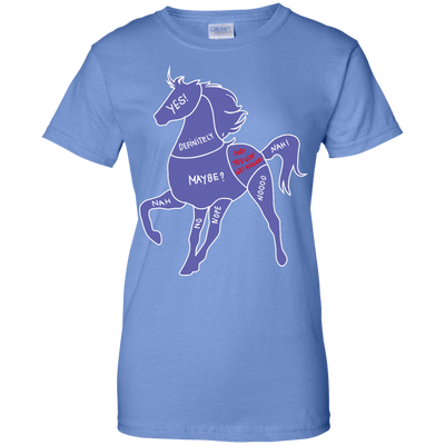 Proper way to pet a Horse lover-T-Shirt & Hoodie-Women's T-Shirt-Iris