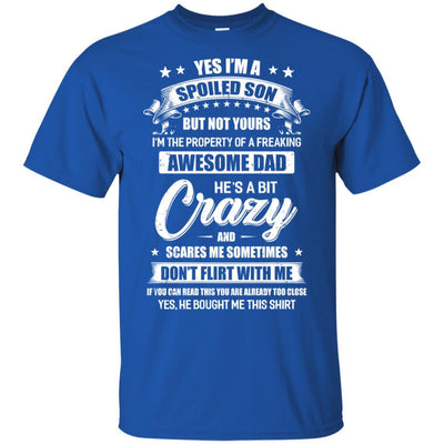 Yes Im A Spoiled Son But Not Yours Funny Dad Gift-T-Shirt & Hoodie-Classic T-Shirt-Royal