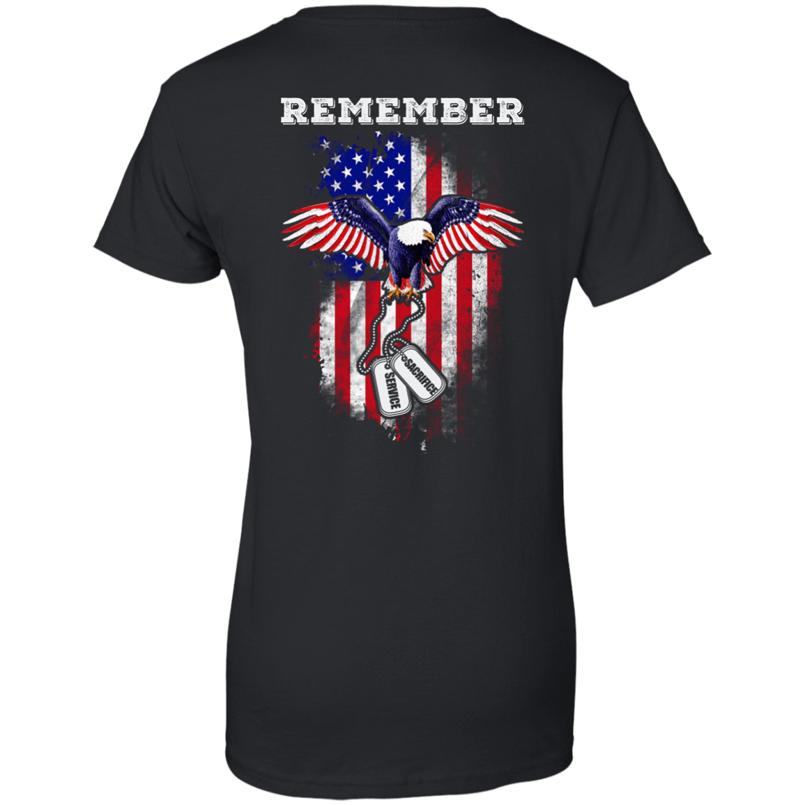 Remember Sacrifice Service-T-Shirt & Hoodie-Women's T-Shirt-Black