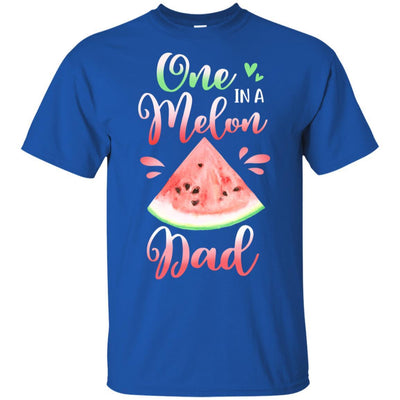One In A Melon Dad Watermelon Birthday Fathers Day-T-Shirt & Hoodie-Classic T-Shirt-Royal