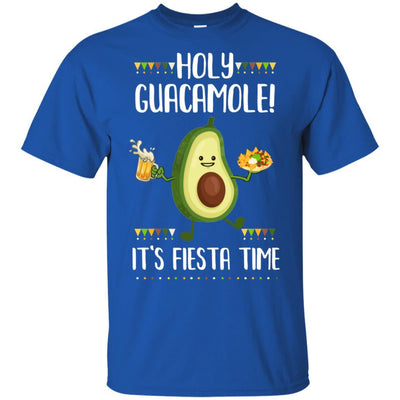 Holy Guacamole It's Fiesta Time Funny Cinco De Mayo-T-Shirt & Hoodie-Classic T-Shirt-Royal