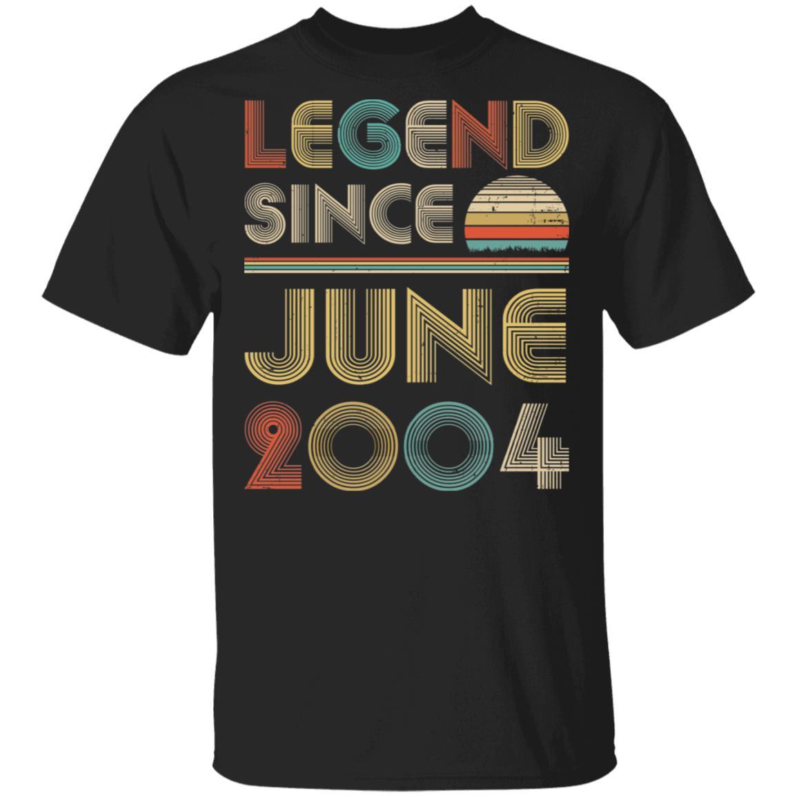 Legend Since June 2004 Vintage 18th Birthday Gifts