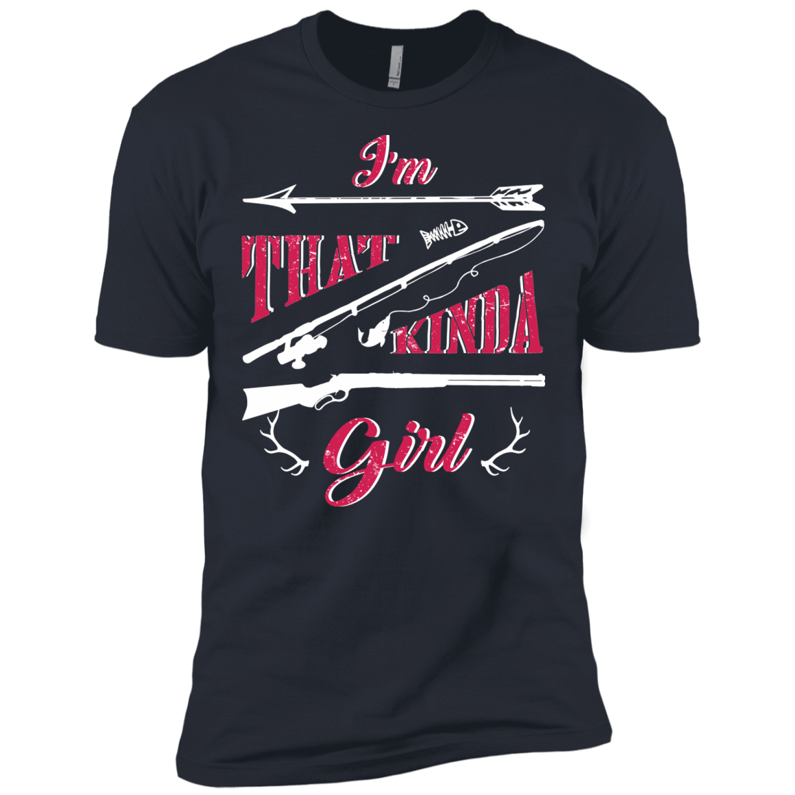 I'M THAT KINDA GIRL-T-Shirt & Hoodie-Premium T-Shirt-Indigo