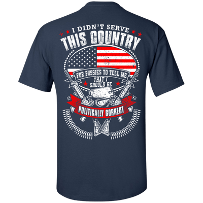 I Didn't Serve This Country-T-Shirt & Hoodie-Classic T-Shirt-Navy