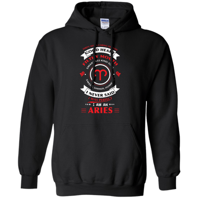 I'm An Aries-T-Shirt & Hoodie-Pullover Hoodie-Black