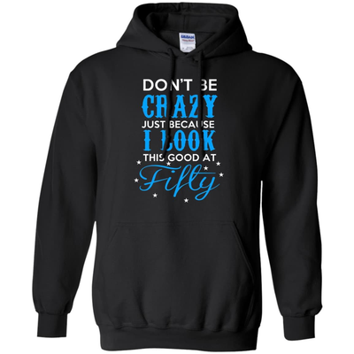 GOOT AT FIFTY-T-Shirt & Hoodie-Pullover Hoodie-Black
