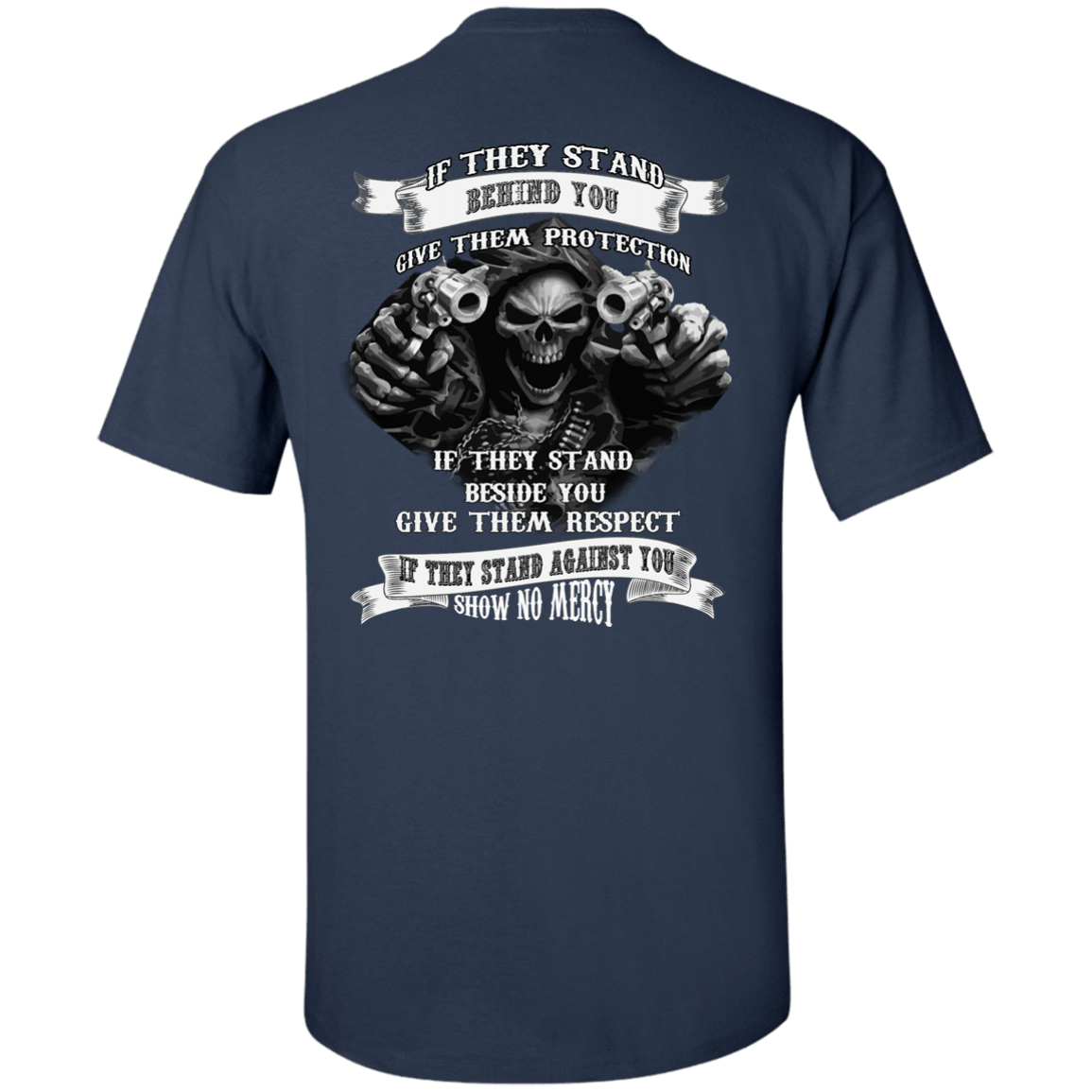 If They Stand behind you-T-Shirt & Hoodie-Classic T-Shirt-Navy