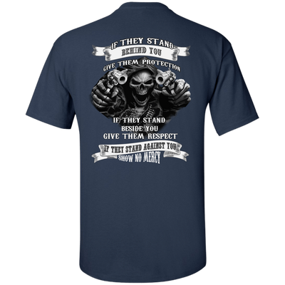 If They Stand behind you-T-Shirt & Hoodie-Classic T-Shirt-Navy