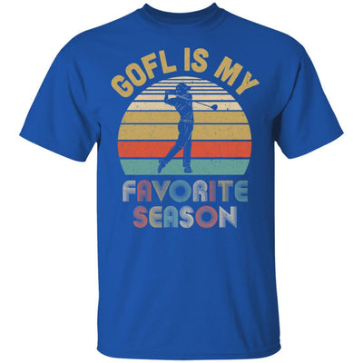Gofl Is My Favorite Season Vintage-T-Shirt & Hoodie-Classic T-Shirt-Royal