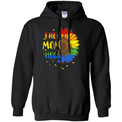 Free Mom Hugs-T-Shirt & Tank Top-Pullover Hoodie-Black