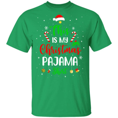 This Is My Christmas Pajama Funny Christmas-T-Shirt & Sweatshirt-Classic T-Shirt-Irish Green