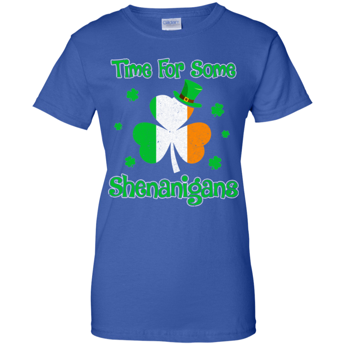 St. Patrick's Time For Some Shenanigans Funny Party-T-Shirt & Hoodie-Women's T-Shirt-Royal