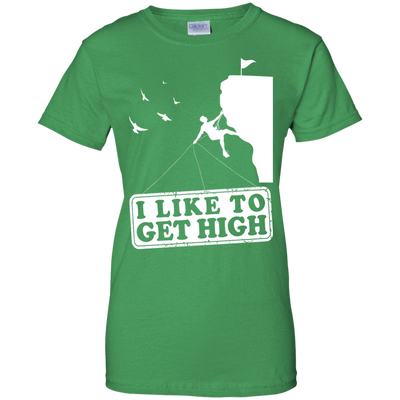I Like To Get High-T-Shirt & Hoodie-Women's T-Shirt-Irish Green