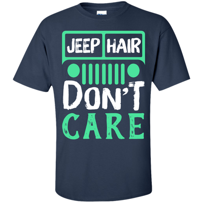 Jeep Hair Don't Care-T-Shirt & Hoodie-Classic T-Shirt-Navy