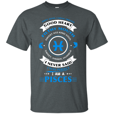 I'm A Pisces-T-Shirt & Hoodie-Classic T-Shirt-Dark Heather