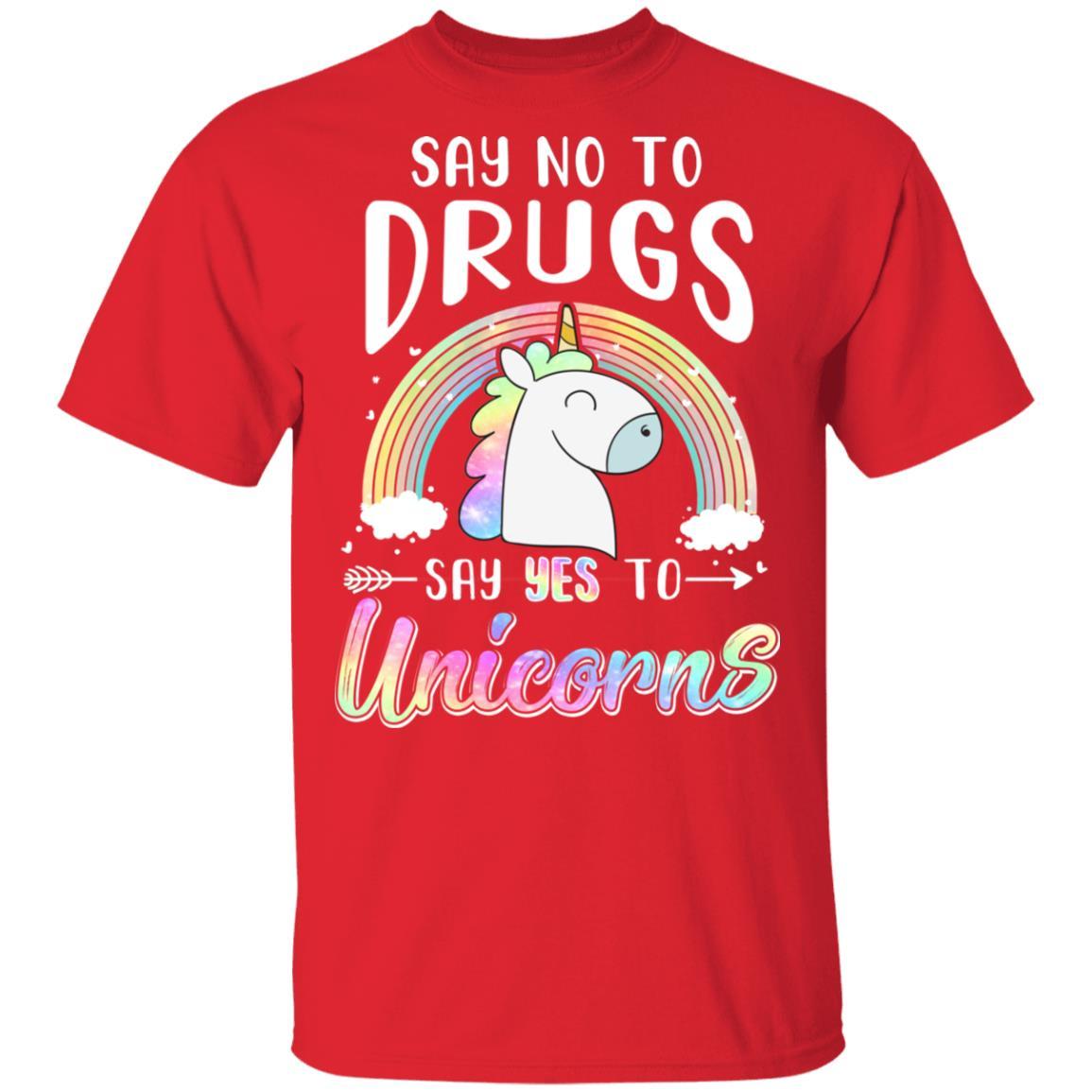 Red Ribbon Week Say No To Drugs Say Yes To Unicorns Gift