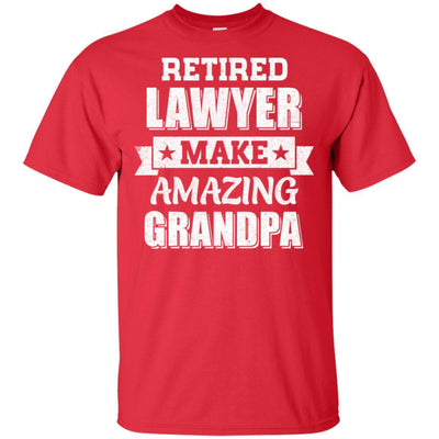 Funny Retired Lawyer Make Amazing Grandpa Gifts-T-Shirt & Hoodie-Classic T-Shirt-Red