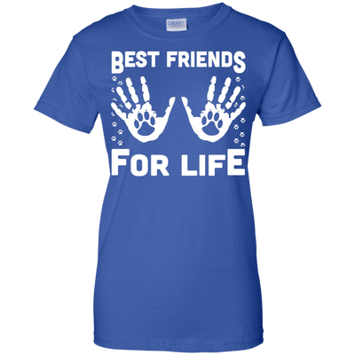 Funny Cat Best Friends For Life-T-Shirt & Hoodie-Women's T-Shirt-Royal