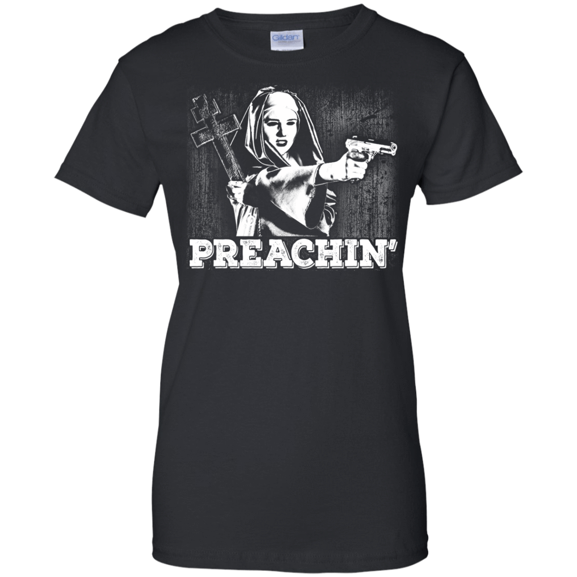 Preachin'-T-Shirt & Hoodie-Women's T-Shirt-Black