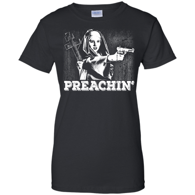 Preachin'-T-Shirt & Hoodie-Women's T-Shirt-Black