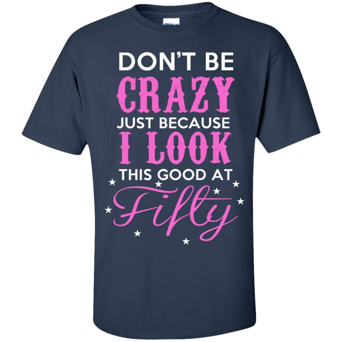 GOOT AT FIFTY-T-Shirt & Hoodie-Classic T-Shirt-Navy