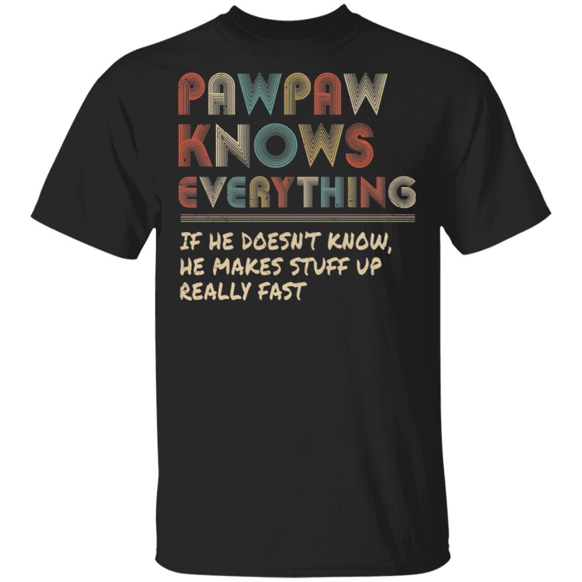 PawPaw Know Everything Vintage PawPaw Father's Day Gift