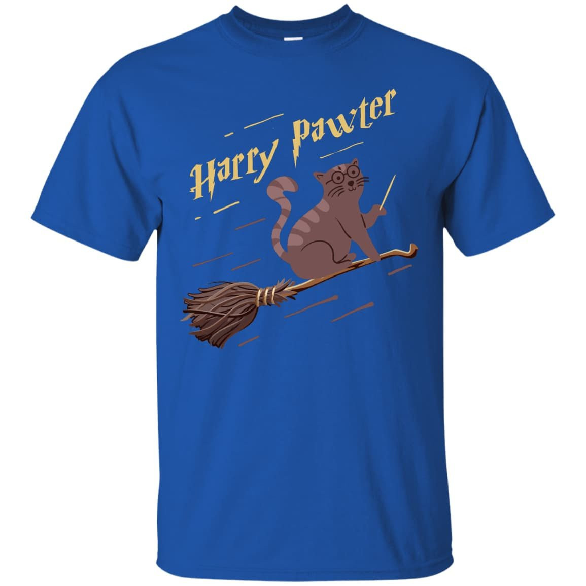 Harry Pawter Cat Lover-T-Shirt & Hoodie-Classic T-Shirt-Royal