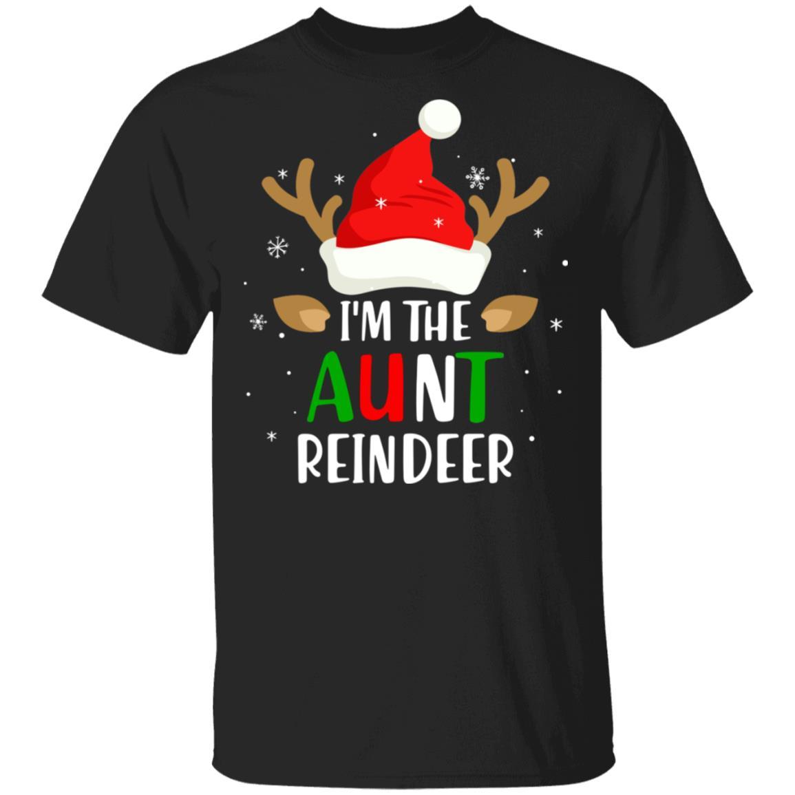I'm The Aunt Reindeer Matching Family Christmas