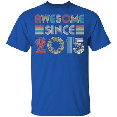 Awesome Since 2015 6th Birthday Gifts Youth-Youth Shirt-Youth T-Shirt-Royal