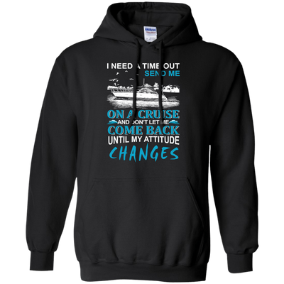 Send Me On A Cruise-T-Shirt & Hoodie-Pullover Hoodie-Black