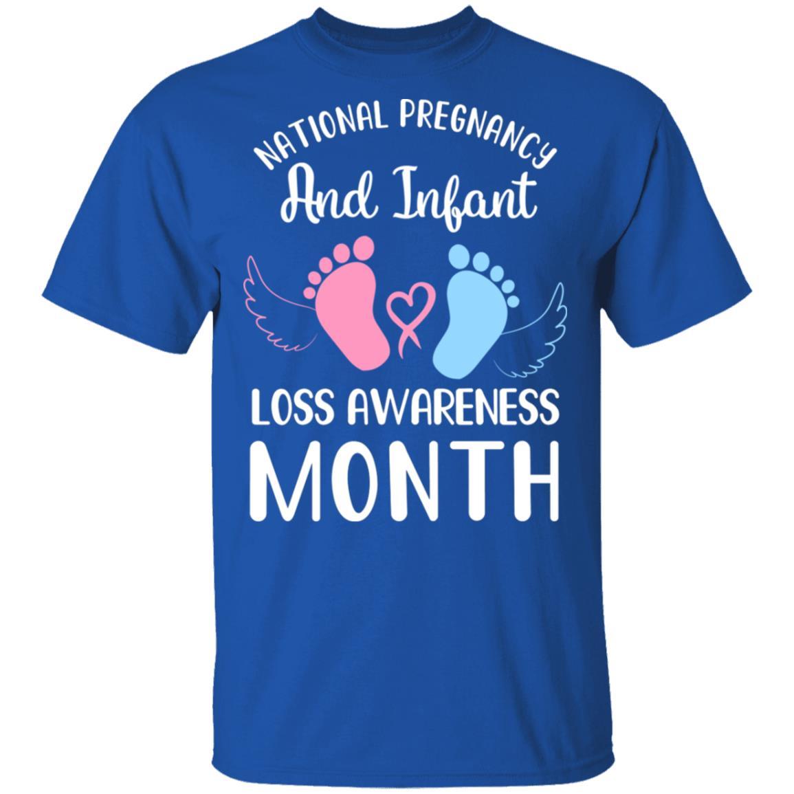 National Pregnancy and Infant Loss Awareness Month-T-Shirt & Hoodie-Classic T-Shirt-Royal