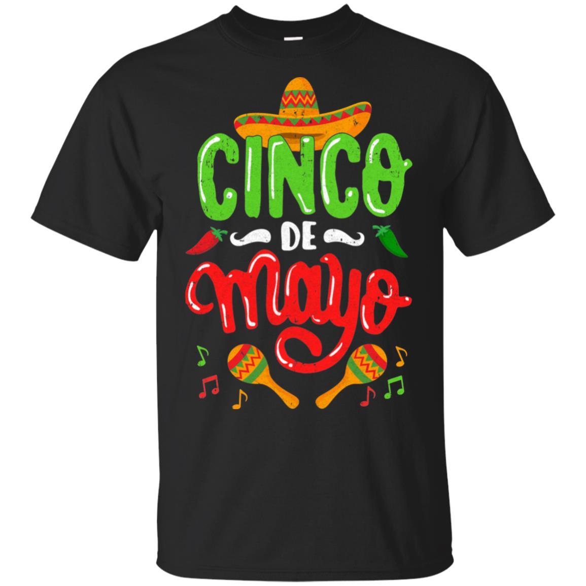 Cinco De Mayo Mexico-T-Shirt & Hoodie-Classic T-Shirt-Black