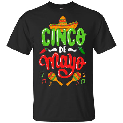 Cinco De Mayo Mexico-T-Shirt & Hoodie-Classic T-Shirt-Black