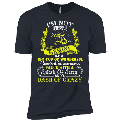 I AM NOT JUST A GEMINI-T-Shirt & Hoodie-Premium T-Shirt-Indigo
