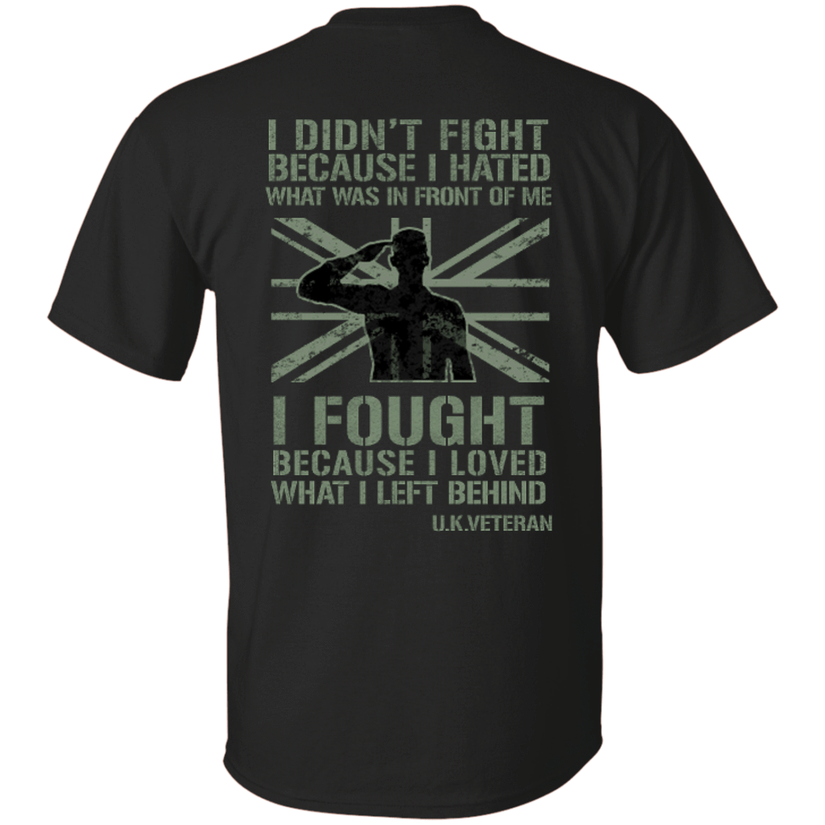 UK Veteran Affairs-T-Shirt & Hoodie-Classic T-Shirt-Black
