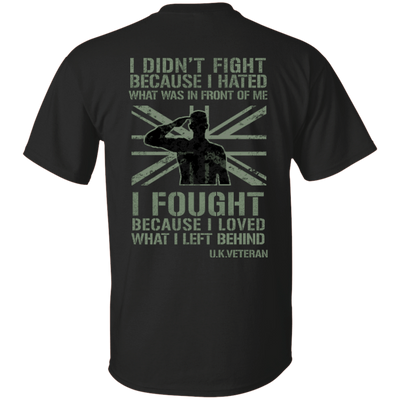 UK Veteran Affairs-T-Shirt & Hoodie-Classic T-Shirt-Black