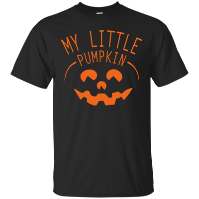 My Little Pumpkin Halloween Maternity T-Shirt-T-Shirt & Hoodie-Classic T-Shirt-Black