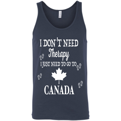 I Just Need To Go To Canada-T-Shirt & Hoodie-Unisex Tank-Navy