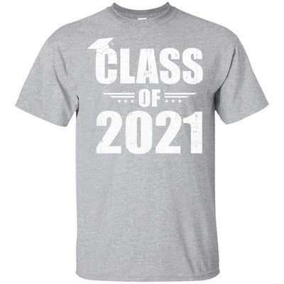 Class Of 2021 Grow With Me Graduation Year-T-Shirt & Hoodie-Classic T-Shirt-Sport Grey