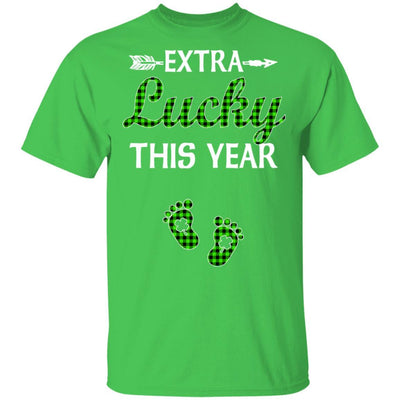 Funny St Patricks Day Gift Pregnancy Announcement Pregnant-T-Shirt & Hoodie-Classic T-Shirt-Irish Green