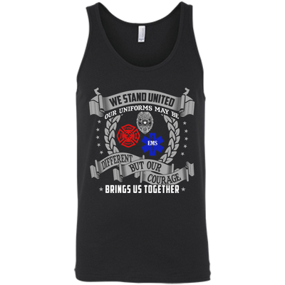 We Stand United Our Uniforms Brings Us Together-T-Shirt & Hoodie-Unisex Tank-Black