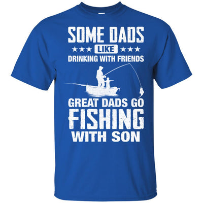 Great Dad Go Fishing With Son Father Day Gift-T-Shirt & Hoodie-Classic T-Shirt-Royal