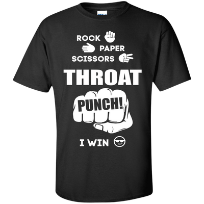 Throat Punch - I Win-T-Shirt & Hoodie-Classic T-Shirt-Black