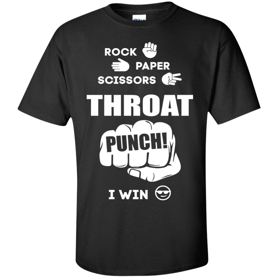 Throat Punch - I Win-T-Shirt & Hoodie-Classic T-Shirt-Black