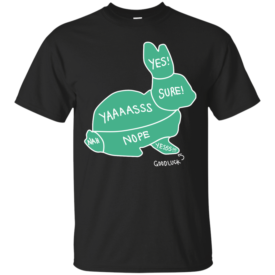 Proper way to pet a Rabbit lover-T-Shirt & Hoodie-Classic T-Shirt-Black