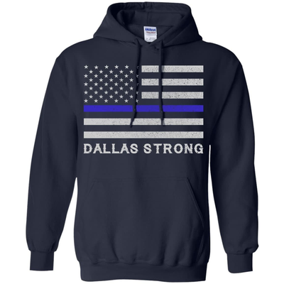 Dallas Strong-T-Shirt & Hoodie-Pullover Hoodie-Navy
