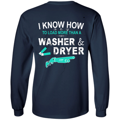 More Than A Washer and Dryer-T-Shirt & Hoodie-Long Sleeve T-Shirt-Navy
