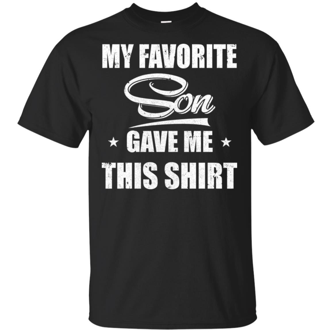 My Favorite Son Gave Me This-T-Shirt & Hoodie-Classic T-Shirt-Black